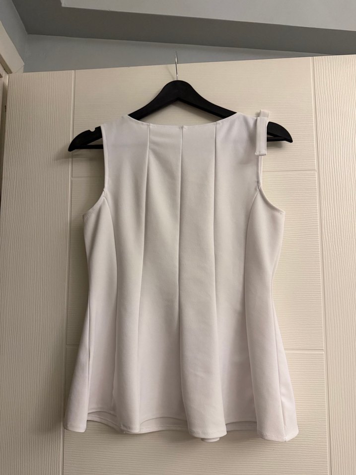 Beyaz 
Mini Bluz - Görsel 3