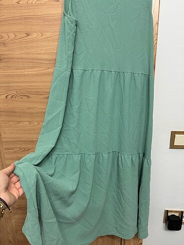 Trendyol & Milla Trendyolmilla günlük uzun sıfır kol elbise