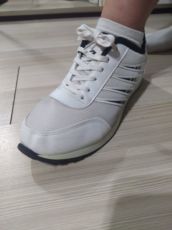 Beyaz unisexs Spor Ayakkabı - Görsel 2