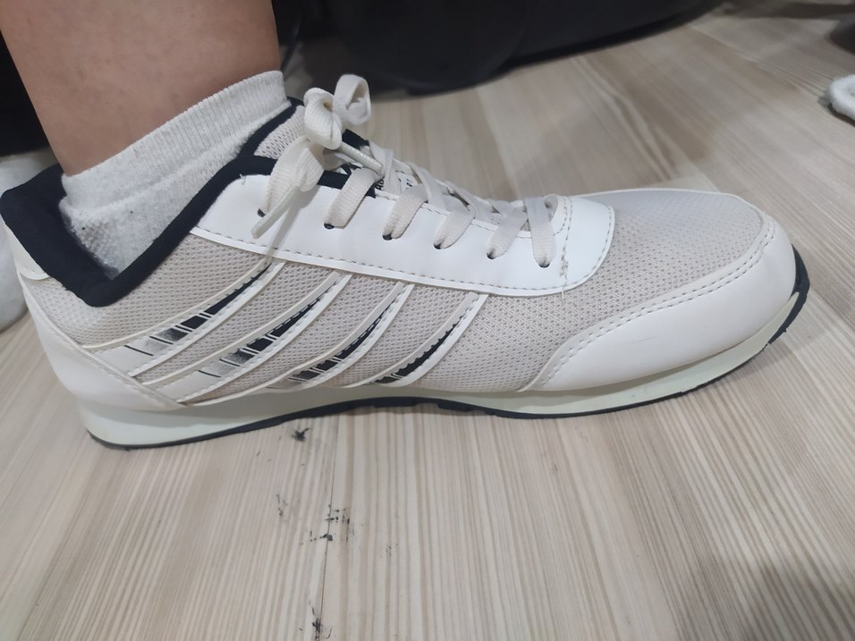 Beyaz unisexs Spor Ayakkabı - Görsel 3