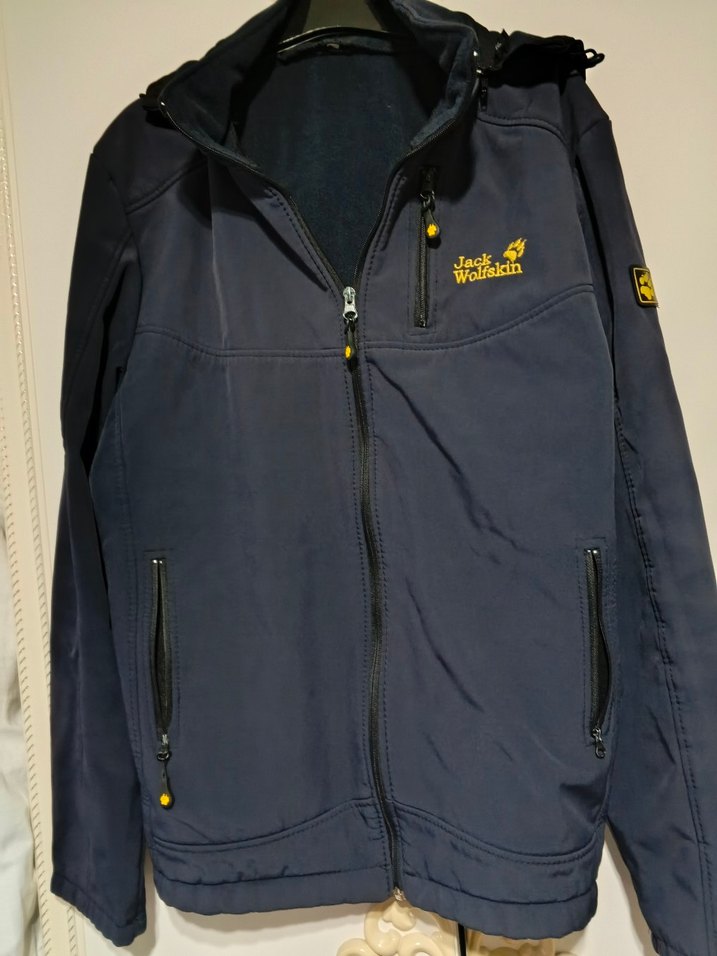 Jack Wolfskin Lacivert Fermuarlı Erkek Mont - Görsel 2