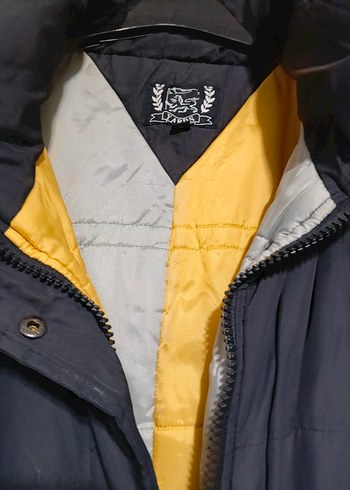 Sarı Astarlı Siyah Erkek Mont - Görsel 2