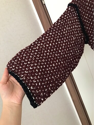 Collezione Bohem oversize örgü kazak