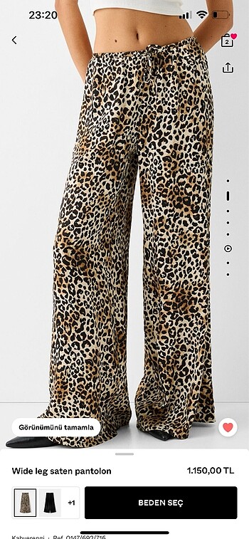 Bershka Leopar