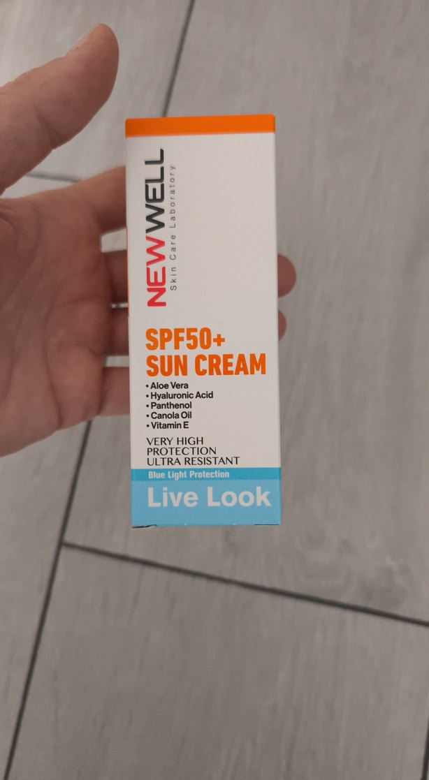 New Well SPF50+ Güneş Kremi Canlı Görünüm - Görsel 2