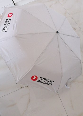 Beyaz Turkish Airlines Kadın Şemsiye