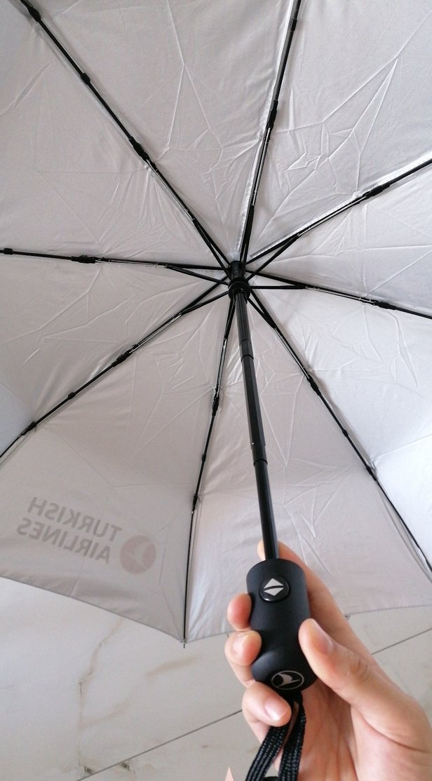 Beyaz Turkish Airlines Kadın Şemsiye - Görsel 2