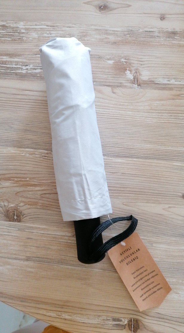 Beyaz Turkish Airlines Kadın Şemsiye - Görsel 3