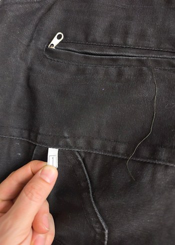 ESPA Siyah Fermuarlı Erkek Yelek - Görsel 3