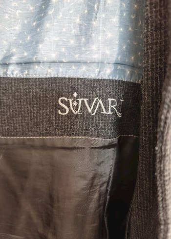 Gri Düğmeli Erkek Yün Kaban - Görsel 3