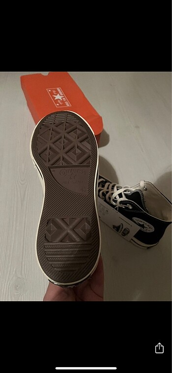 37 Beden converse chuck 70 siyah