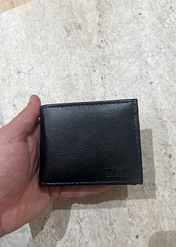 Diğer Siyah Deri Gorunumlu Kompakt Cuzdan