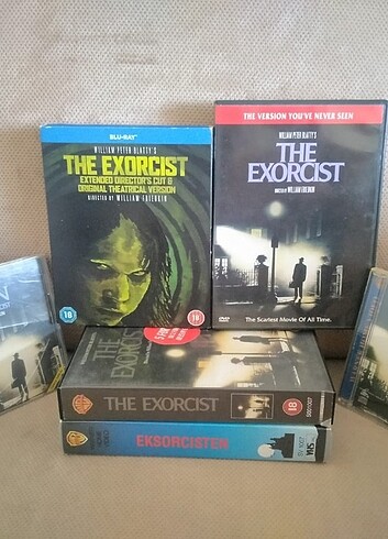 Şeytan exorcist dvd vhs VCD Blu-ray dvd