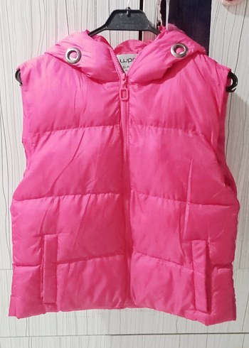 Pembe Kapüşonlu Şişme Yelek - Görsel 2