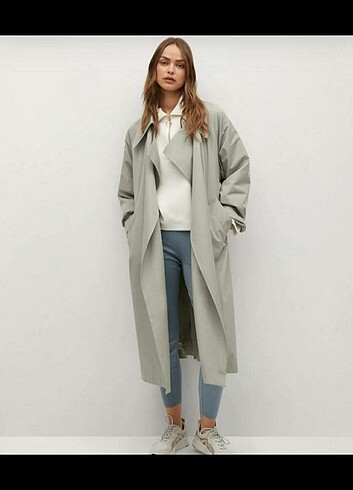 Oversize trençkot