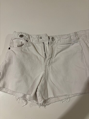 8 Yaş Beden beyaz Renk Zara kız çocuk jean şort etek