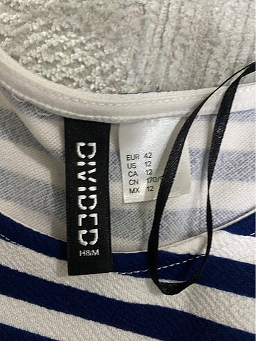 H&M Çizgili elbise