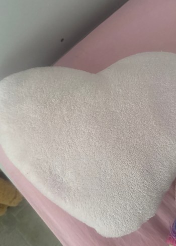 s Beden Kırmızı V Yakalı Bohem Bağlama Desenli Bluz , kalp yastık toplu