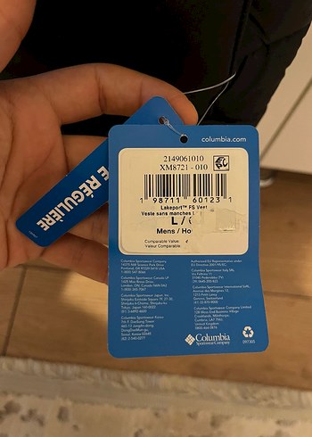 Columbia Siyah Şişme Yelek - Görsel 4