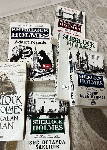 Sherlock Holmes Kitap Seti - 5 Kitap - Görsel 2