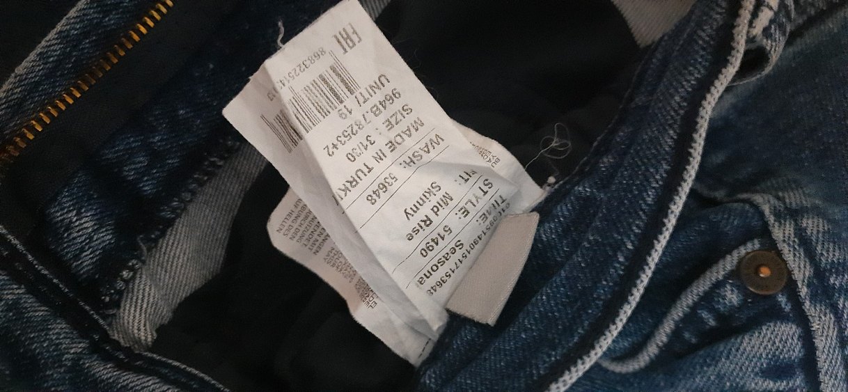 kot Pantolon W31 L30 erkek - Görsel 5