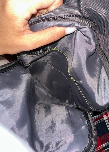 Gri Fermuarlı Erkek Sırt Çantası - Görsel 4