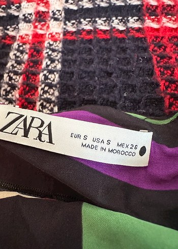 Bohem Çok Renkli Uzun Drapeli Etek - Görsel 2