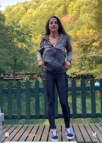 Siyah Under Armour Spor Tayt - Görsel 5