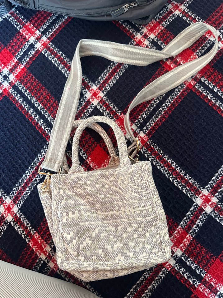 Nakışlı Örgü Bohem Kadın Çanta - Görsel 3