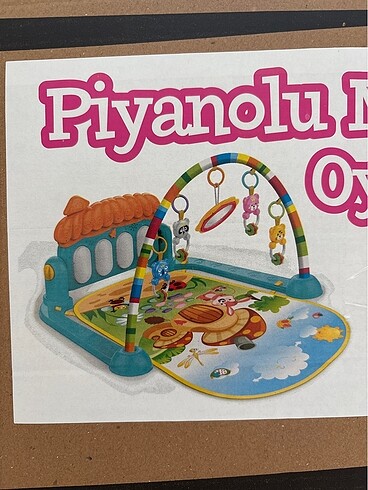  Beden Babycim Piyanolu oyun halısı