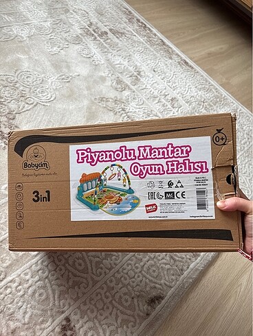  Babycim Piyanolu oyun halısı