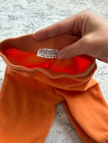 3-6 Ay Beden Polar alt pijama