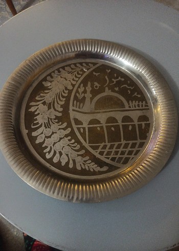 Desenli Parlak Altın Renkli Sofra Takımı - Görsel 7