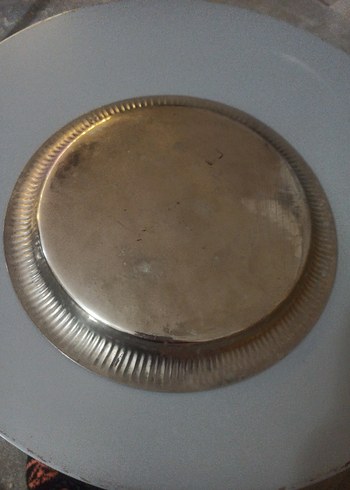 Desenli Parlak Altın Renkli Sofra Takımı - Görsel 9