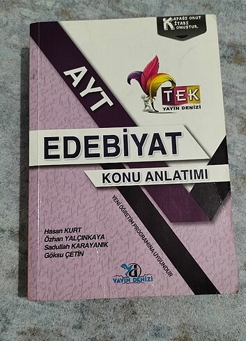 AYT Edebiyat Yayındenizi konu anlatımı 