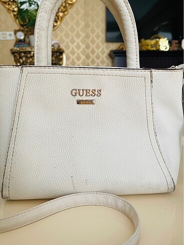 Guess Guess Beyaz çanta