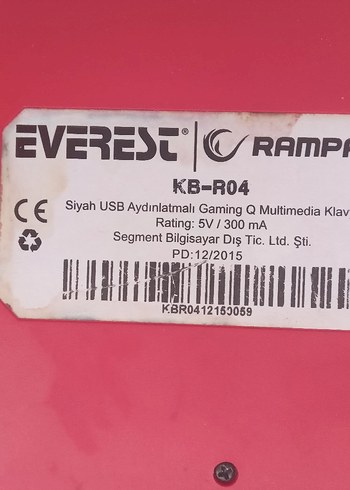 Beyaz Aleminyum Gövdeli Siyah Tuşlu Klavye - Görsel 4