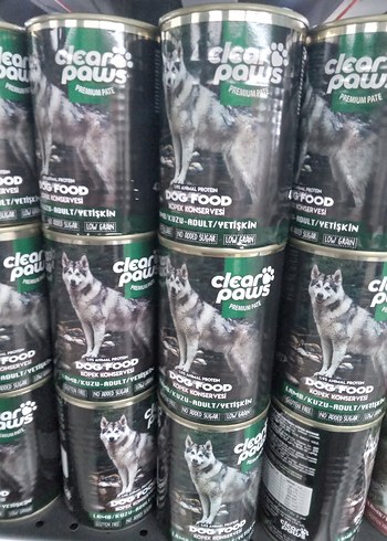 Clear Paws Kuzu Etli Yetişkin Köpek Konservesi - Görsel 2