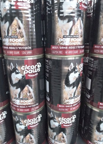 Clear Paws Kuzu Etli Yetişkin Köpek Konservesi - Görsel 3