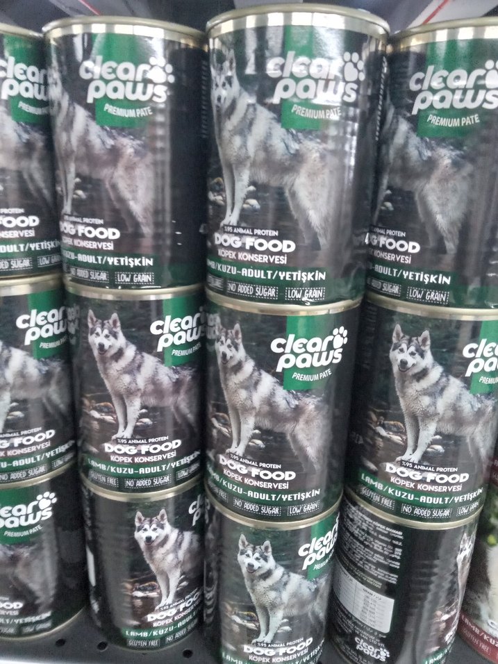 Clear Paws Kuzu Etli Yetişkin Köpek Konservesi - Görsel 2