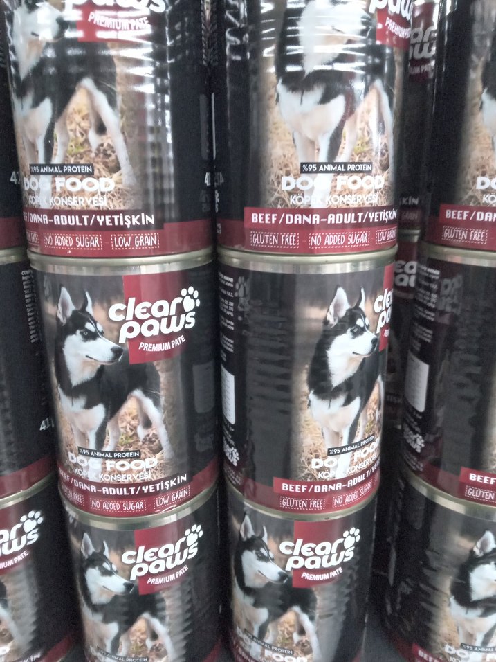 Clear Paws Kuzu Etli Yetişkin Köpek Konservesi - Görsel 3