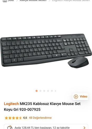logitech Kablosuz Klavye - Görsel 6