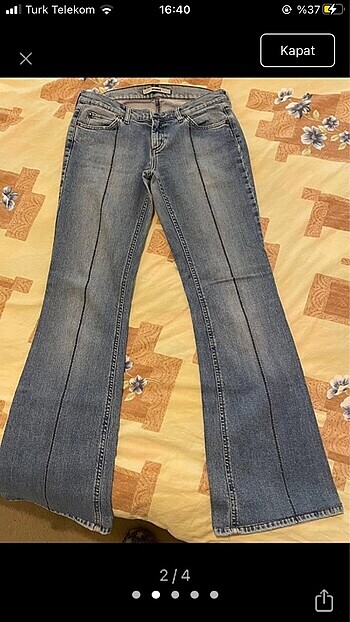 Mavi Jeans İspanyol paça jeans