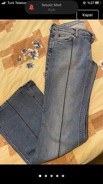 İspanyol paça jeans