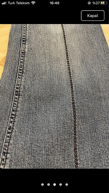 m Beden İspanyol paça jeans