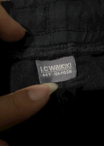 LC Waikiki Erkek Çocuk Siyah Fermuarlı Rahat Eşofman Altı
