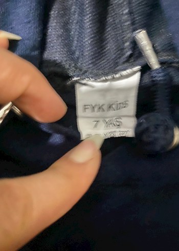 7 Yaş Beden Koyu Lacivert Rahat Kesim Erkek Çocuk Eşofman Takımı