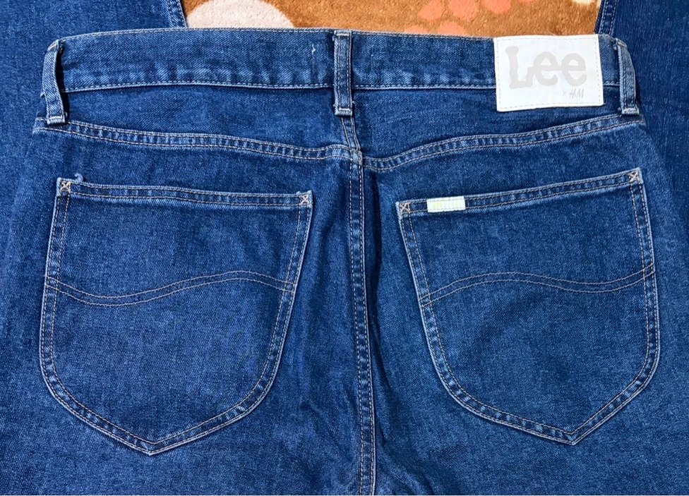 H&M x Lee Collab Kot Pantolon - Görsel 3