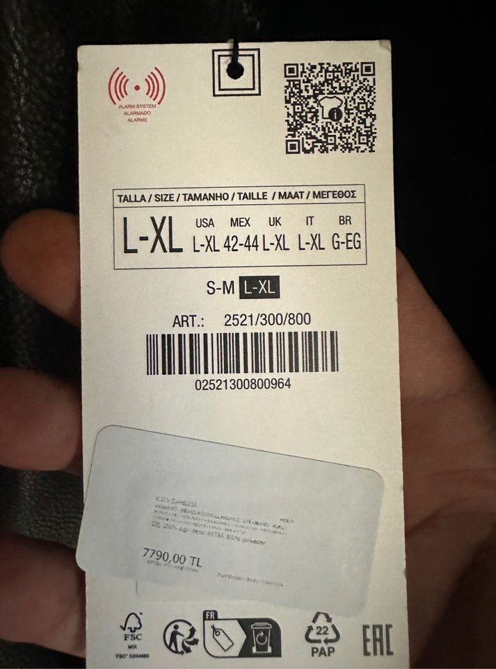 Zara Deri Bomber Ceket (GERÇEK DERİ) - Görsel 5