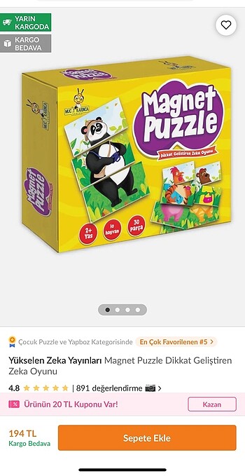 Çocuk puzzle